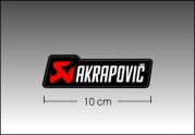 Akrapovic Új Fehér 10cm