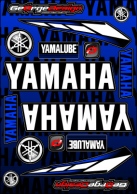 Yamaha matrica szett kék