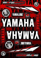 Yamaha matrica szett piros